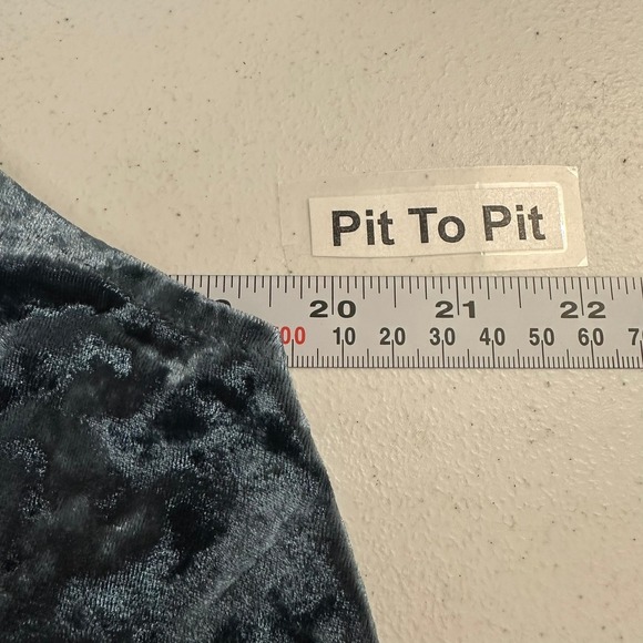 POL Womens Whimsigoth Velvet Top Size M Lace Trim Camisole Velvet Fairy Grunge - Picture 6 of 8